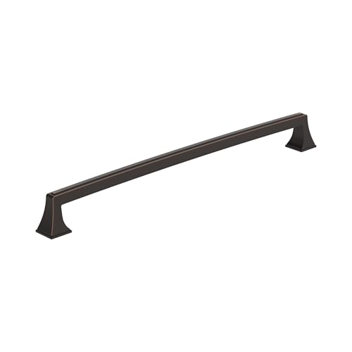 Amerock BP53537ORB | Oil Rubbed Bronze Cabinet Pull | 12-5/8 in (320 mm) Center-to-Center | Mulholland