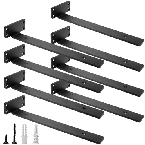 HITOMEN Heavy Duty Floating Shelf Brackets