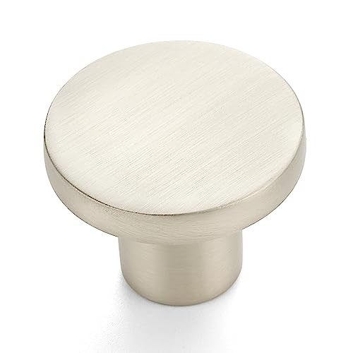 Ravinte Brushed Nickel Round Knobs (30 pack)