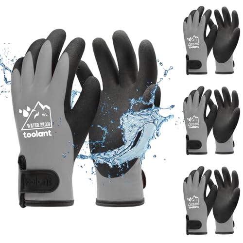 toolant 100% Waterproof Gloves (3 Pairs)