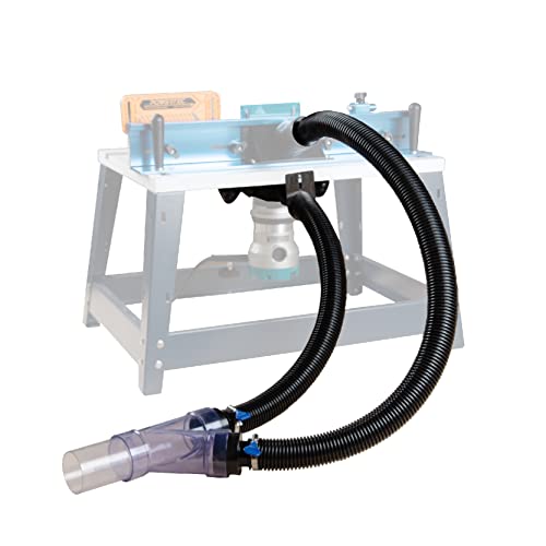 POWERTEC Dust Collector Fittings, Router Table Dust Collection System