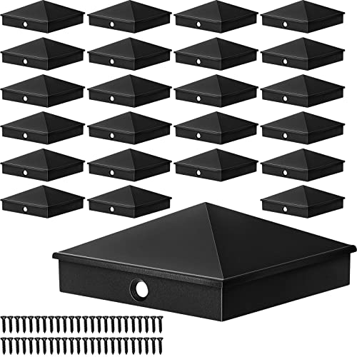 Dunzy Aluminum 4x4 Post Caps (24 Pk)