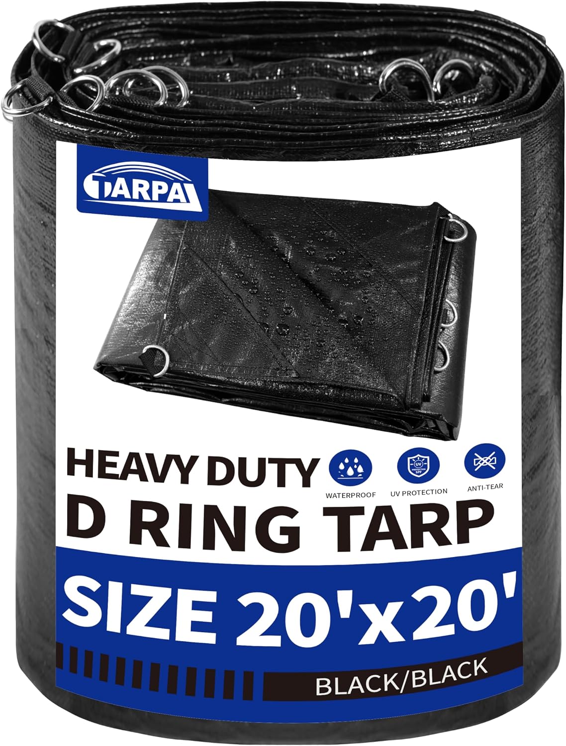 TARPAL Tarp 20x20 Heavy Duty (D-Ring)