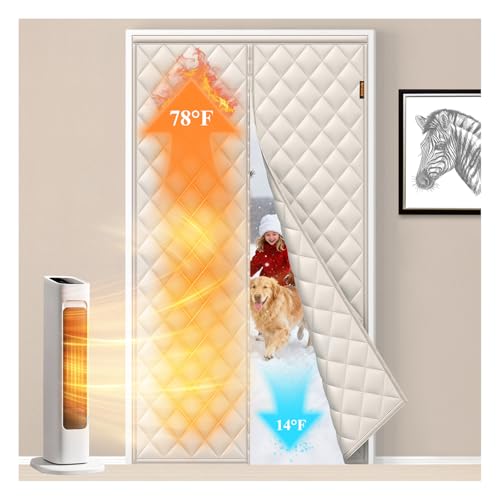 MAGZO Thermal Door Draft Stopper Cover