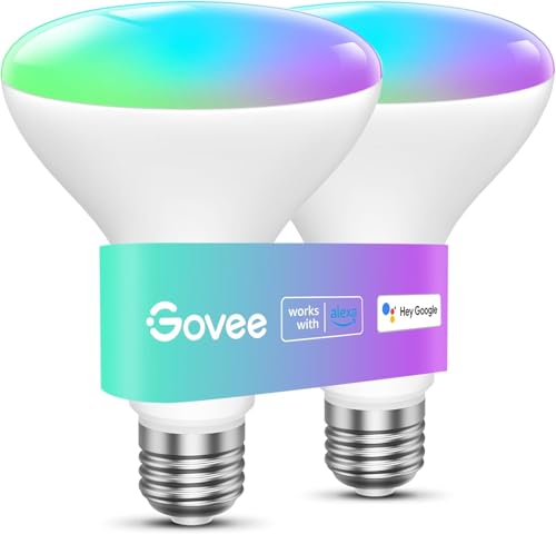 Govee Smart Light Bulbs BR30 (2-Pack)