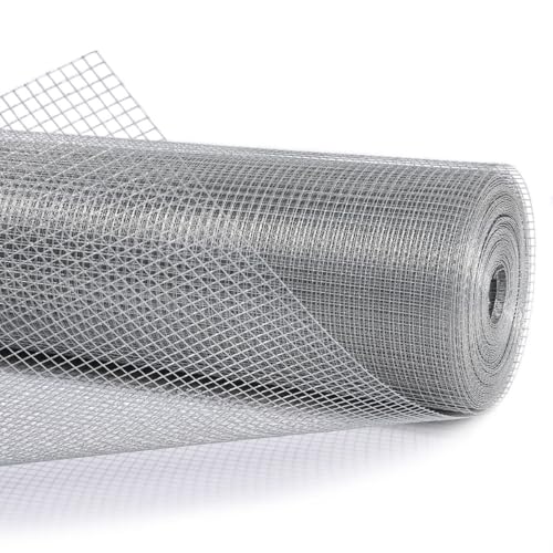 Trenk 1/4 Hardware Cloth 36" x 50' 23 Gauge, Ideal Chicken Wire Fencing and Gopher Wire for Mesh Wire Fence Durable Outdoor Protection