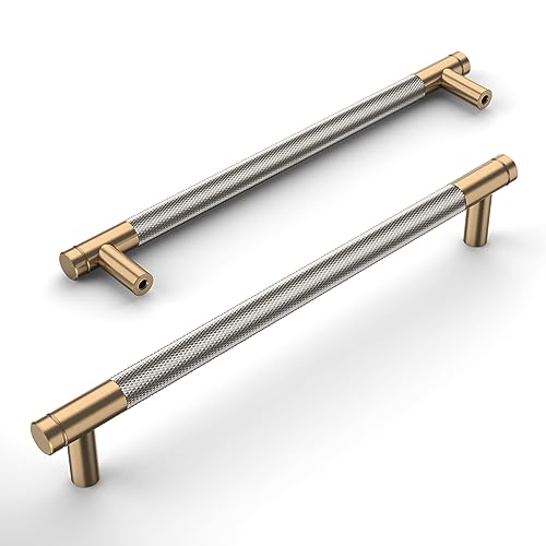 Amerdeco 10 Pack Champagne Bronze & Brushed Nickel