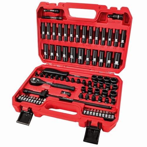 LLNDEI 1/4" Drive 83 Pc. Impact Socket Set