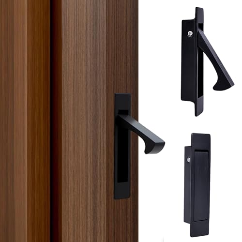Dontay 5 Pack Stainless Steel Edge Pull (Matte Black)