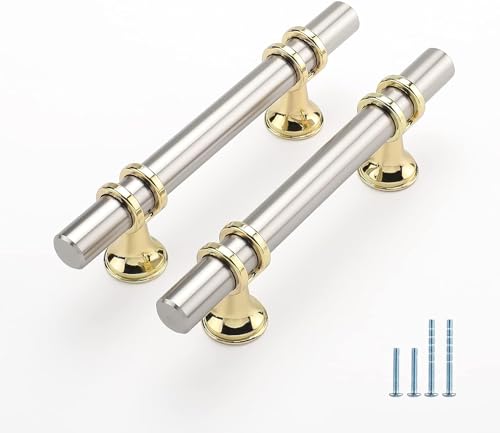 Haliwu 20 Pack Brushed Nickel Cabinet Pulls