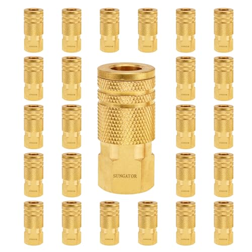 SUNGATOR 25-Pack 1/4'' Air Hose fittings