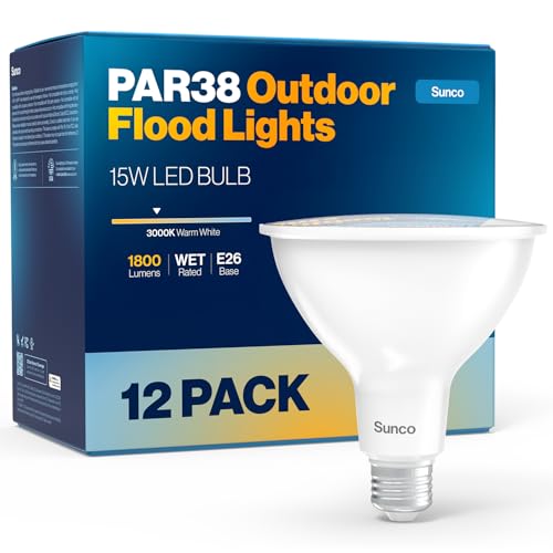 Sunco PAR38 Waterproof Flood