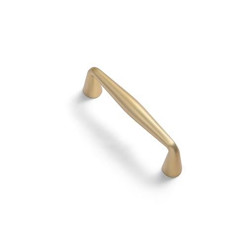 Goo-Ki Brushed Brass Cabinet Handles