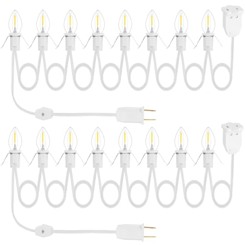 AFOROEOA 2Pack 16LED C7 Cord