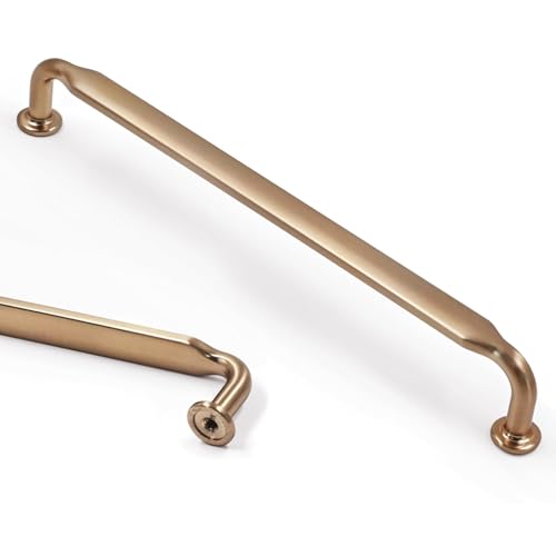 Asidrama 10 Pack 7.5 Inch(192mm) Champagne Bronze Kitchen Cabinet Handles, Cabinet Pulls Kitchen Cabinet Hardware for Cupboard Drawer Pulls