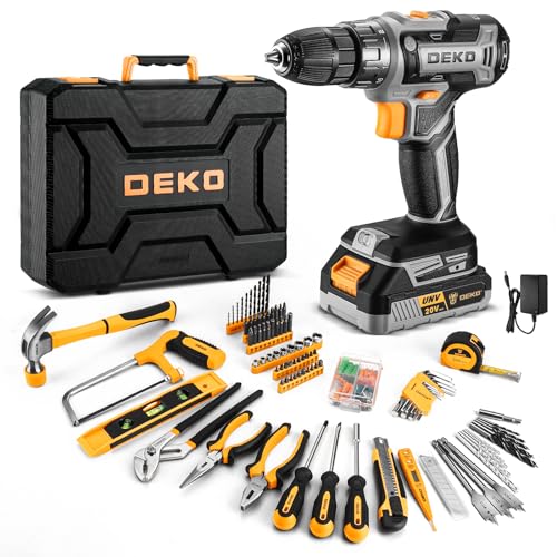 DEKOPRO Cordless Drill Tool Kit Set