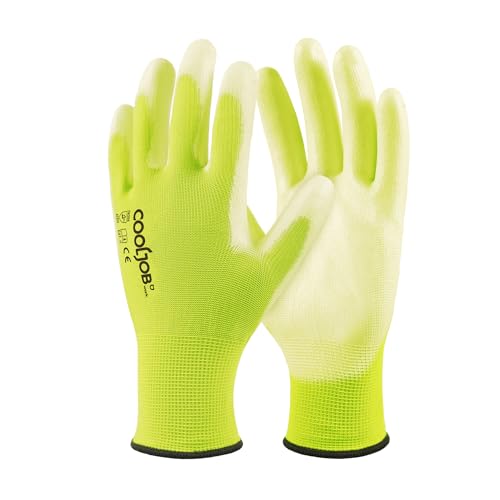 COOLJOB 60 Pairs Safety Work Gloves (Large)