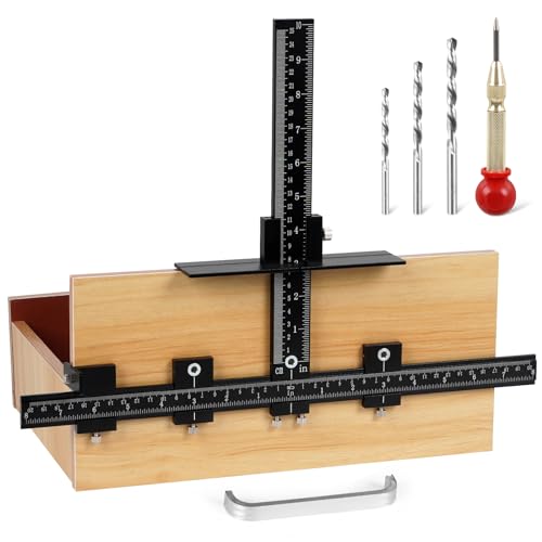 TBVHOMM Aluminum Cabinet Hardware Jig