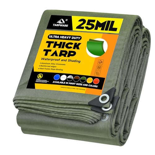 Tarpware 10'x10' 25Mil Green