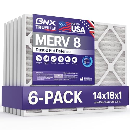 BNX TruFilter 14x18x1 MERV 8
