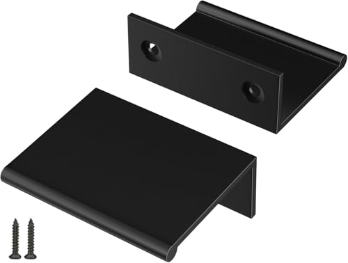 Peaha 1-5/16 inch Black Pulls