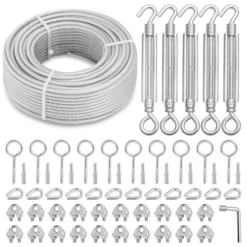 hannger M6 Turnbuckles 3/16" Cable Kit