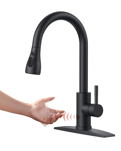 FORIOUS Touchless Faucet (Black)