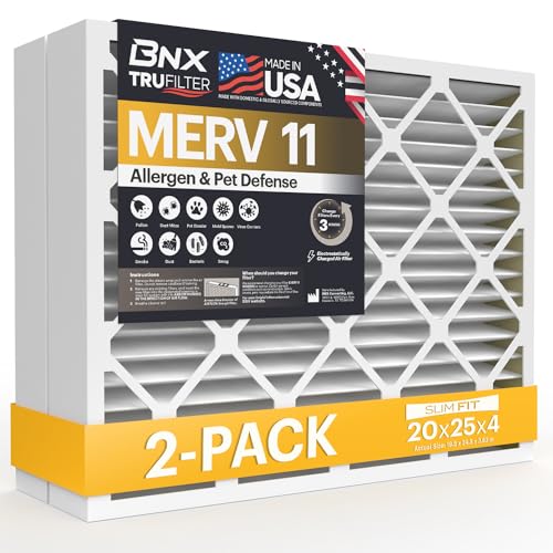BNX TruFilter 20x25x4 MERV 11