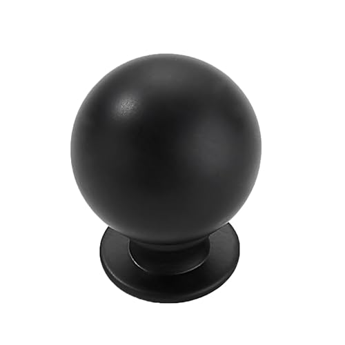 khtmeware Matte Black 1-1/4" Knobs