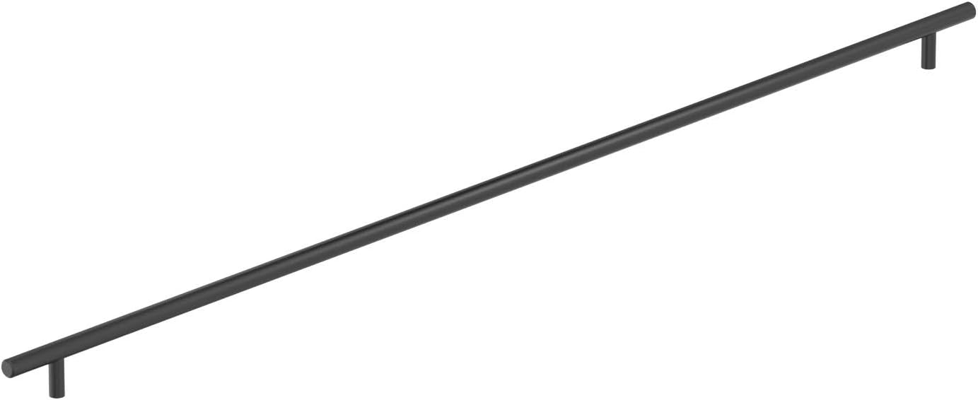 Amerock BP19019BBR | Bar Pulls 30-1/4 inch (768mm) Center-to-Center Black Bronze Cabinet Pull | Kitchen Cabinet Hardware | Furniture Hardware | Drawer Handle