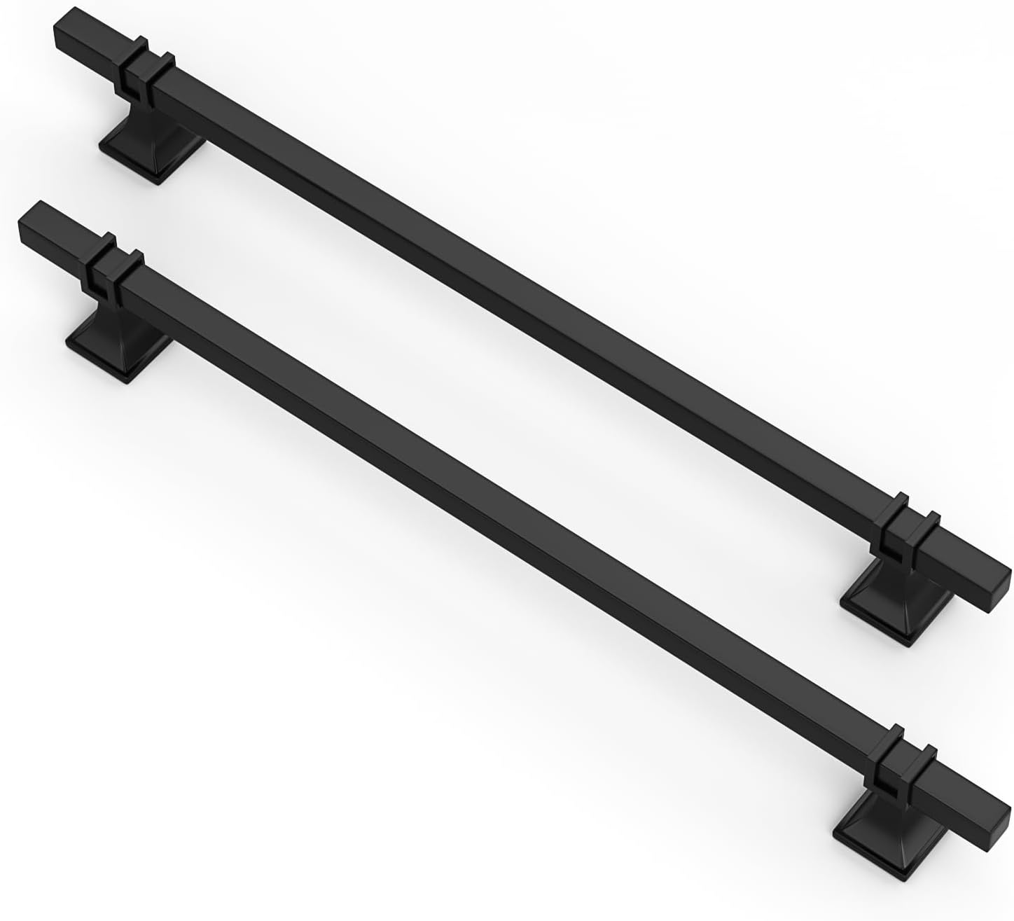 Lepatape 10 Inch Black Square Pulls