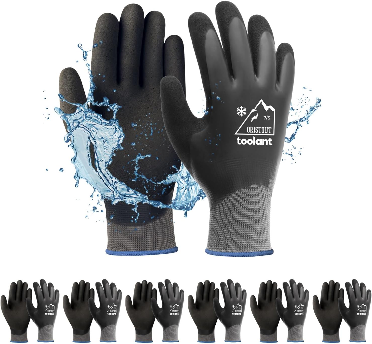 OriStout Waterproof Winter Work Gloves