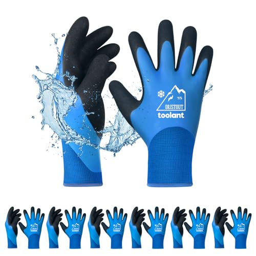 Waterproof Winter Work Gloves for Men and Women, Touchscreen, Freezer Gloves, Thermal Insulated, for Cold Weather