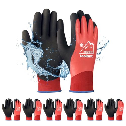OriStout Waterproof Winter Work Gloves