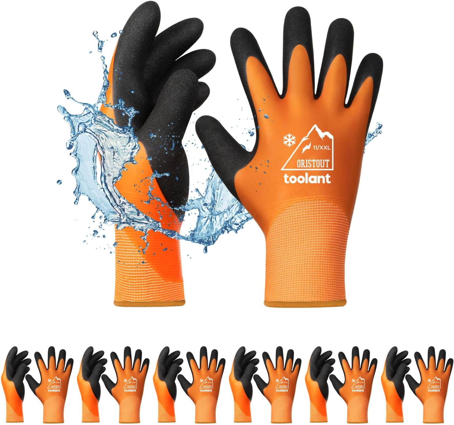 OriStout Waterproof Winter Work Gloves