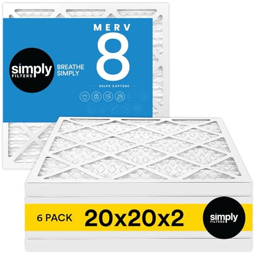 Simply 20x20x2 Air Filter (MERV 8)