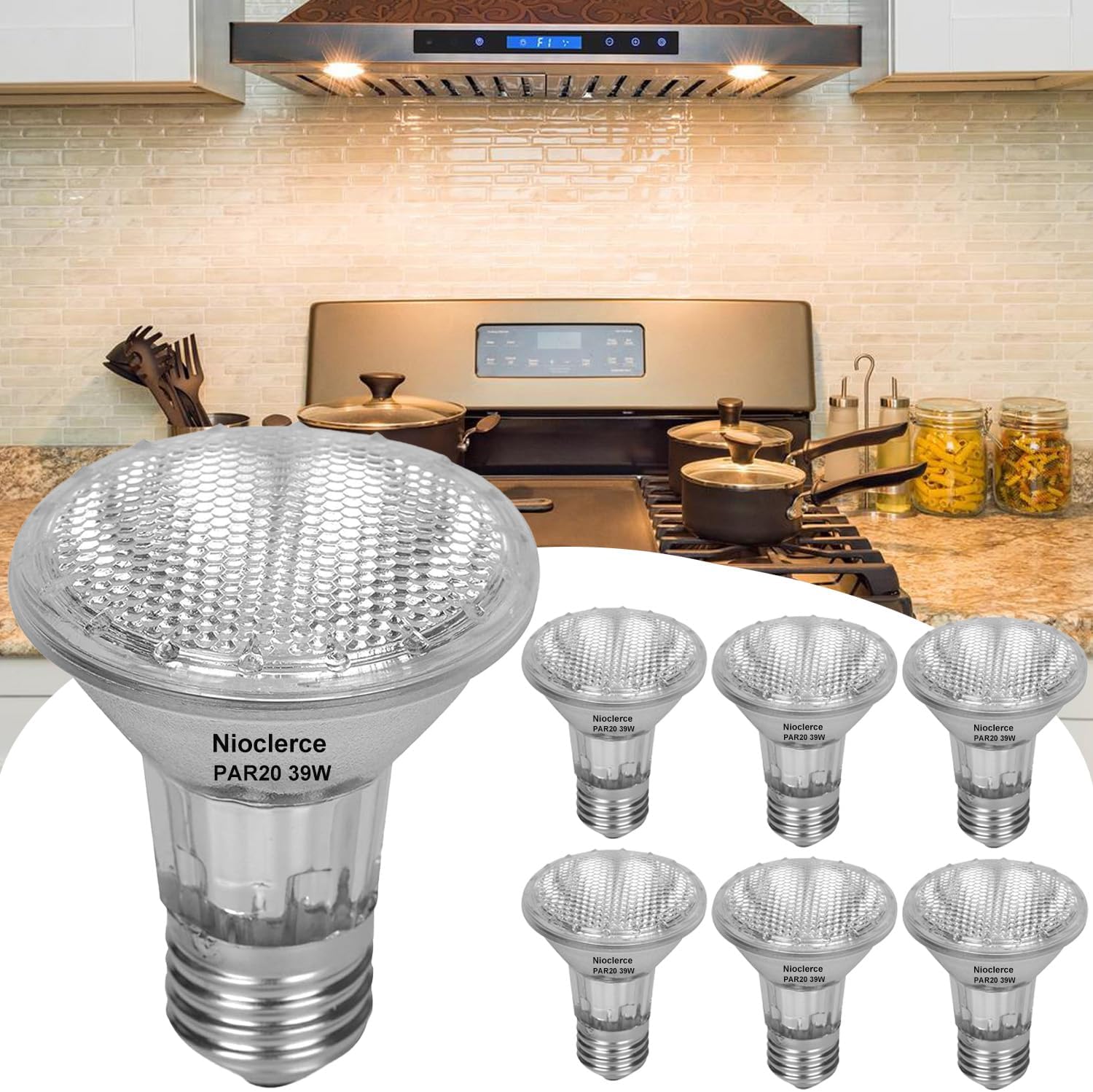 Nioclerce PAR20 Flood 39W (6 Pack)