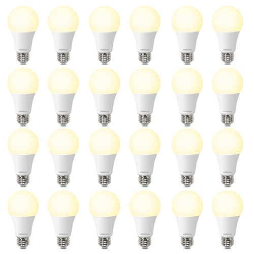 DEGNJU A19 100W Equivalent (24 Pack)