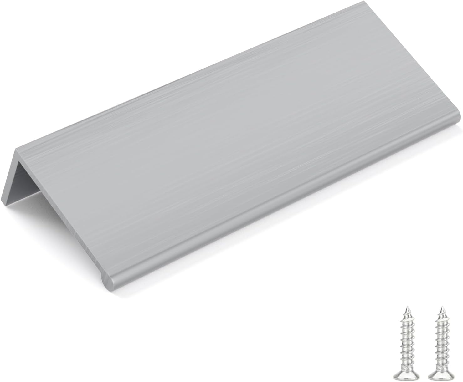 goldenwarm Brushed Nickel Finger Edge Pulls