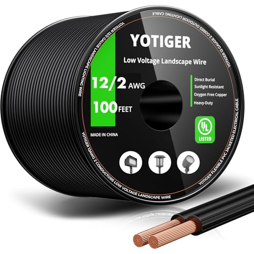 YOTIGER 12 Gauge Low Voltage Wire