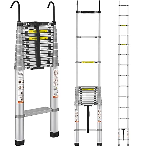VEVOR Telescoping Ladder 18.5 FT