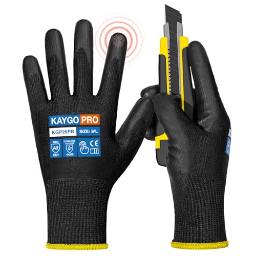 KAYGO Cut Resistant Gloves PU Coated (L)