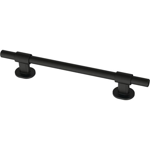 Franklin Brass Adjusta-Pull Francisco (10-Pack) Adjustable Drawer Pulls/Cabinet Handles 1-3/8" to 6-5/16" Hole Center Matte Black Hardware Kitchen Door, Drawers, Dressers, Furniture P44365-FB-B2