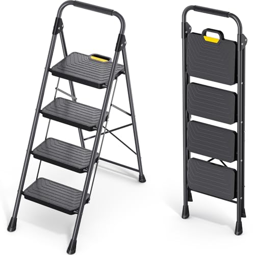 KINGRACK 4 Step Ladder (Premium Option)