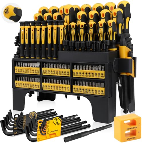 HORUSDY 140-Piece Magnetic Screwdriver Set