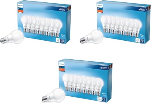 PHILIPS LED 24-Pack A19 Soft White