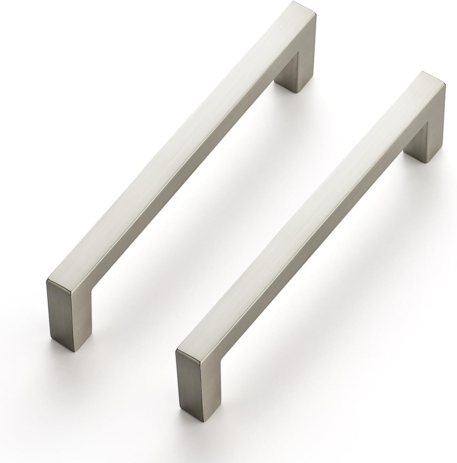 Ravinte 30 Pack Solid 4 Inch Brushed Nickel
