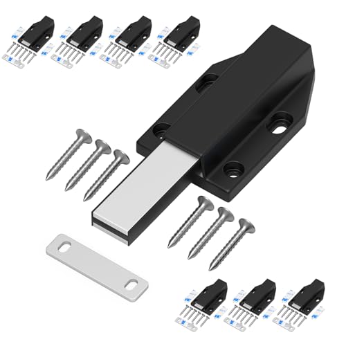 Magnetic Push Latch Without Nail (8 Pack)