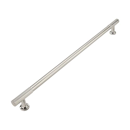 khtumeware Appliance Pull 18 Inch Hole Center 1 Pack Polished Nickel Cabinet Pulls Heavy Duty Solid Kitchen Drawer Handles Cabinet Hardware for Cupboard Drawer Handles Dresser Pulls