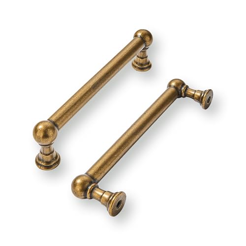 khtumeware 10 Pack 3-3/4 Inch Antique Brass